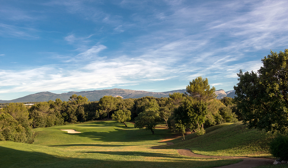 Parcours de golf entre Antibes et Cannes en Provence